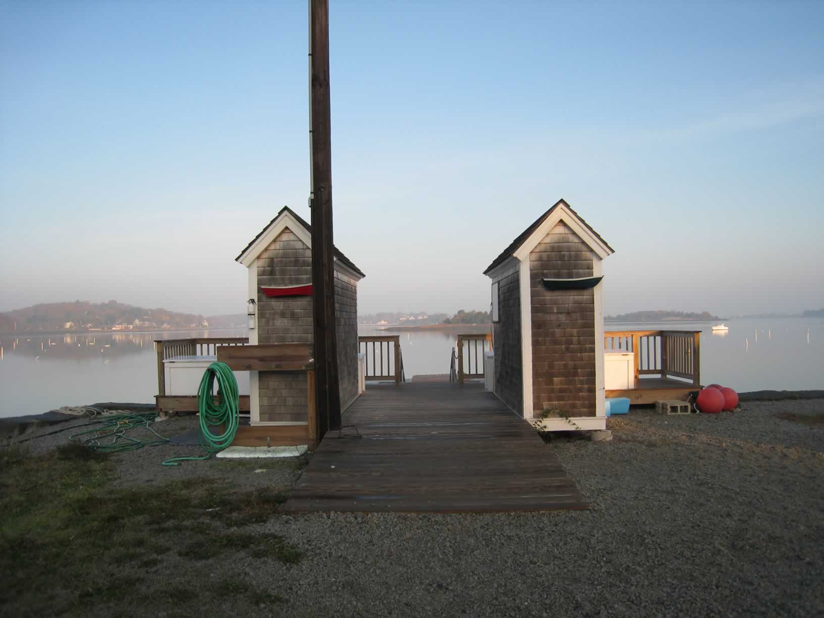 Structures at Hingham Harbor